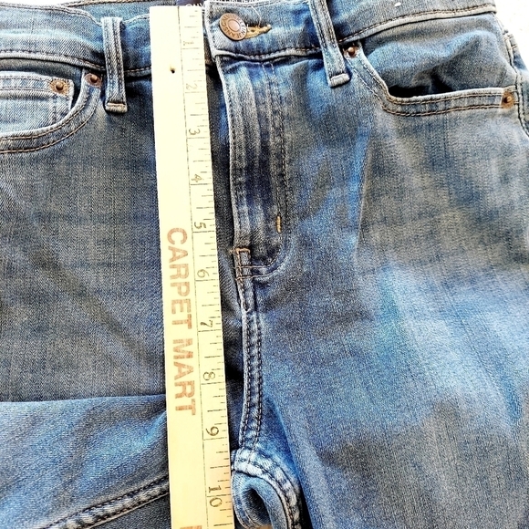 Calvin Klein Repreve Jeans Sz 6 / 28 Womens Blue Stretch Denim Mid Rise Skinny - Picture 9 of 12